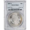 Image 1 : 1885-O $1 Morgan Silver Dollar Coin PCGS MS63