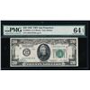 Image 1 : 1928 $20 San Francisco Federal Reserve Note PMG 64EPQ