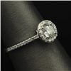 Image 4 : 0.61 ctw Diamond Ring - 14KT White Gold