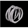 Image 1 : 1.33 ctw Diamond Ring - 14KT White Gold