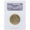 Image 1 : 1939-S Arkansas Centennial Commemorative Half Dollar Coin PCGS MS65