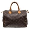 Image 1 : Louis Vuitton Monogram Canvas Leather Speedy 30 cm Bag