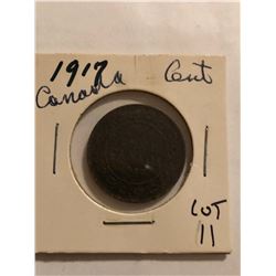 1917 Canada Large Cent Nice Early Coin
