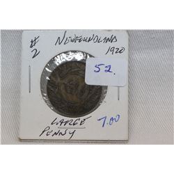 Nfld. One Cent Coin