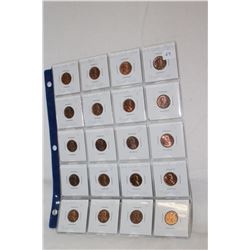 U.S.A. Pennies (20)