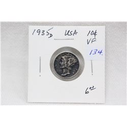 U.S.A. Ten Cent Coin (1)