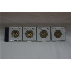 Canada Dollar Coins (4)
