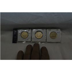 Canada Dollar Coins (3)
