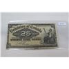 Image 1 : Dominion of Canada Twenty-Five Cent Shinplaster