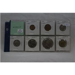 Lot of 7 Australian Coins