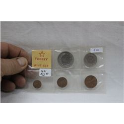 Turkey Mint Set Coins