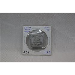 Washington Park  Bakery (Regina) Token