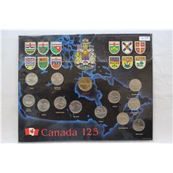 Canada Twenty-Five Cent Coins & Loonie