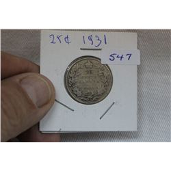 Canada Twenty-Five Cent Coin (1)