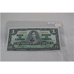 Canada One Dollar Bill (1)