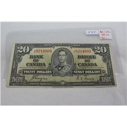 Canada Twenty Dollar Bill (1)