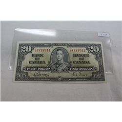 Canada Twenty Dollar Bill (1)