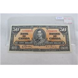 Canada Fifty Dollar Bill (1)