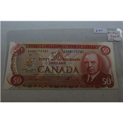 Canada Fifty Dollar Bill (1)