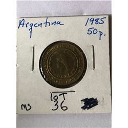 Beautiful 1985 ARGENTINA 50 Pesos MS High Grade