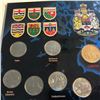Image 3 : Great Canada 125 Territory and Providence Coin Set
