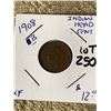 Image 1 : 1908 BR Indian Head Penny FULL LIBERTY in Extra Fine Grade