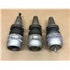 Image 1 : (3) NIKKEN CAT40-C1 1/4-105U CAT 40 TOOL HOLDER