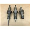 Image 1 : (3) COMMAND C4C4-0020 CAT 40 TOOL HOLDER