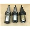 Image 1 : (3) COMMAND C4P2-0001 CAT 40 TOOL HOLDER
