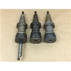 (3) COMMAND C4C5-1000 CAT 40 TOOL HOLDER