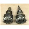 Image 1 : (2) MITSUBISHI ASX400R 0410E 4" FACE MILL W/ COMMAND CAT 40 TOOL HOLDER
