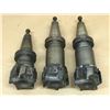 Image 1 : (3) MISC. 3" FACE MILL W/ COMMAND CAT 40 TOOL HOLDER