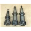Image 2 : (3) MISC. 3" FACE MILL W/ COMMAND CAT 40 TOOL HOLDER