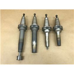 (4) COMMAND MISC. CAT 40 TOOL HOLDER *SEE PICS FOR PART #*