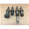 Image 1 : (4) COMMAND C4P5-0002 & C4C4-0082  CAT 40 TOOL HOLDER