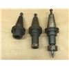 Image 1 : (3) COMMAND MISC. CAT 40 TOOL HOLDER *SEE PICS FOR PART #*