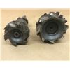 Image 2 : (2) MISC. 5" & 4"  FACE MILL W/ COMMAND CAT 40 TOOL HOLDER