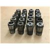 Image 2 : (20) MISC. ER 50 COLLET *VARIOUS SIZES SEE PICS*