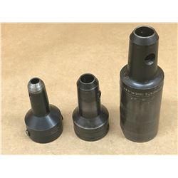 (3) PRECISION COMPONENTS MISC. END MILL EXTENSION  *SEE PICS FOR PART #*