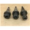 Image 1 : (3) MISC. CAT 40 TOOL HOLDER *SEE PICS FOR PART #*