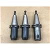 Image 2 : (3) MISC. CAT 40 TOOL HOLDER *PART # UNREADABLE*