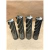 Image 1 : (4) MISC. 2" END MILL *SEE PICS FOR PART #*