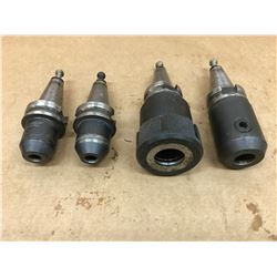 (4) LYNDEX MISC. BT30 TOOL HOLDERS