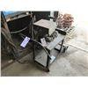 Image 2 : MILLER SHOPMATE 300DX WELDER / POWER SOURCE, MILLER S 54E WIRE FEEDER ON MOBILE CART WITH HOBART