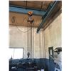 Image 1 : JET 3 TON ELECTRIC SHOP CRANE WITH RAIL CLAMP & CHAIN OPERATED CANCO POSITIONER SYSTEM