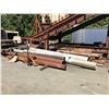 Image 1 : LARGE ASSORTMENT OF TUBE & STEEL STOCK WITH PALLET JACK