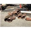 Image 1 : PALLET OF STEEL ELBOWS & BLACK LORDCO JOB BOX