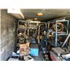 Image 2 : CONTENTS OF WHITE TRAILER BACK INCLUDING TOOLS, PARTS WASHER & HARDWARE