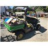 Image 2 : JOHN DEERE GATOR 4 X 4 WORK SERIES UTILITY VEHICLE 858.7 HRS ( HAS FLAT TIRES, RUNS FINE )