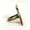 Image 2 : Vintage Zuni Sterling Inlay Owl Ring, Size 8